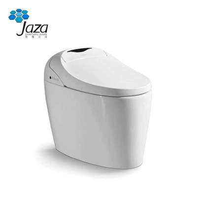 IC-78005 Multifunction white siphonic flushing ceramic s-trap electronic toilet bowl automatic toilet