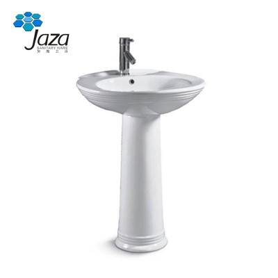 F-2802 New design ceramic pedestal washbasin,ceramic pedestal sinks,China pedestal basin