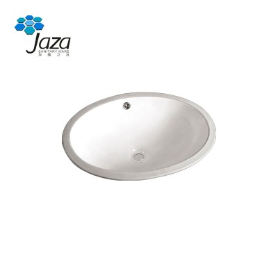 M-755 Factory direct supply undercounter ceramic solid surface drop sink bathroom wash basin made in China