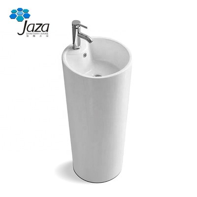 F-2228 Minimalist Middle east market new model round hand wash basin bathroom sink for villa