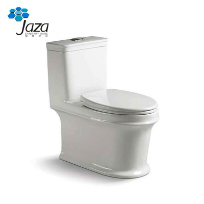 A-S1870 Factory direct supply s-trap ceramic square chinese one piece bowl toilet in cheap price